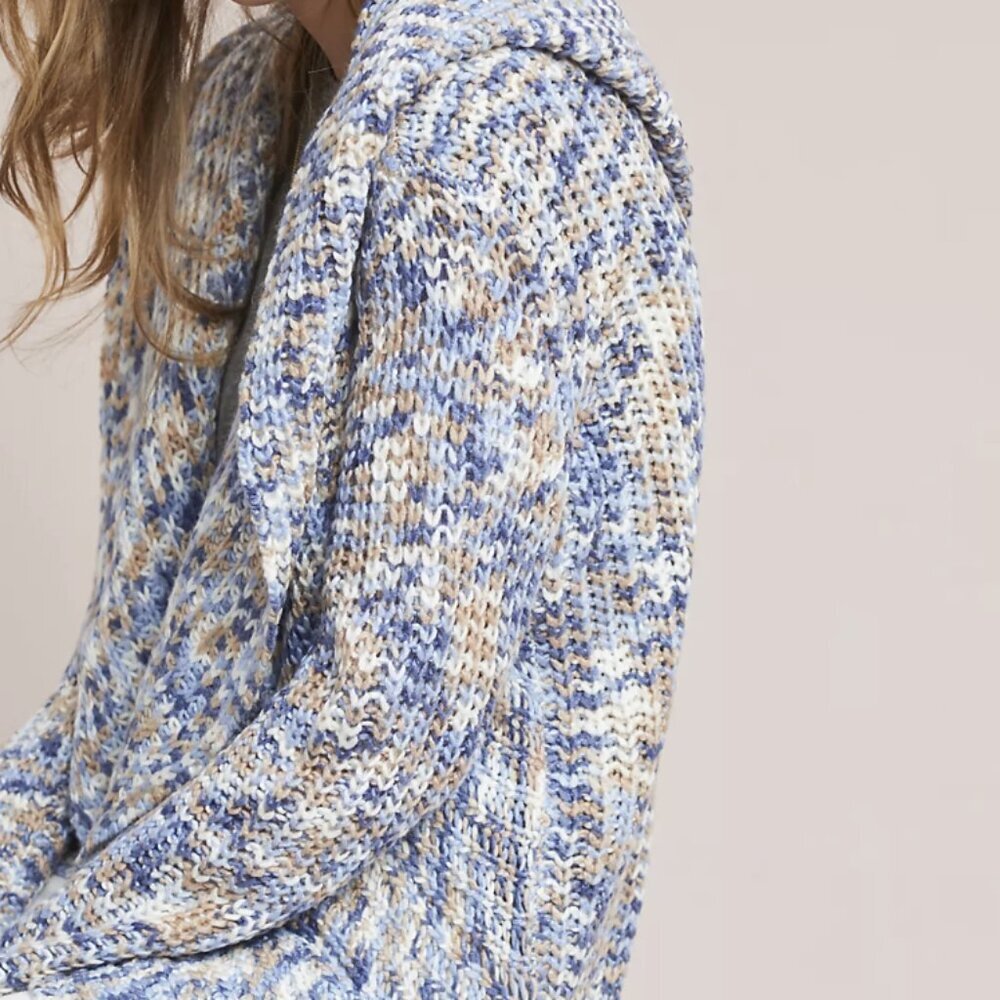 NWT Anthropologie Ellsworth Marled Cardigan by Moth - Picture 3 of 7
